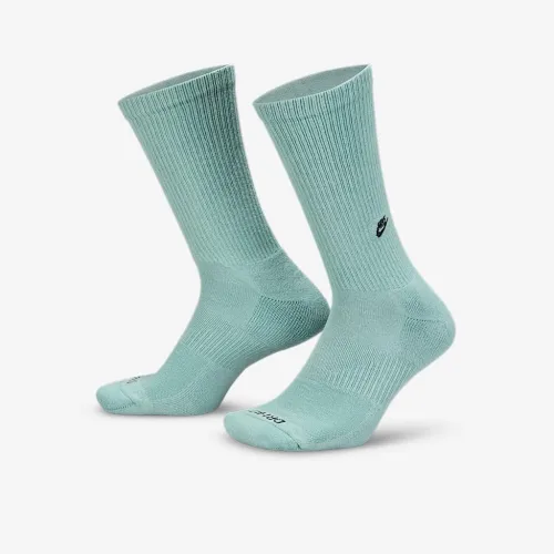 Nike Everyday Cushioned Crew шкарпетки (2 пар) колір зелений