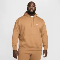 Nike Sportswear Club Fleece Pullover Толстовка з капюшоном колір коричневий