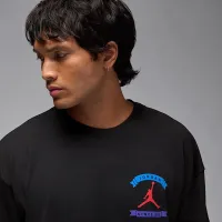 Nike Jordan мужские оверсайз Reissue футболка цвет черный