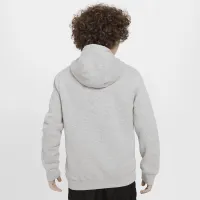 Nike Big детские волейбольные Pullover Толстовка с капюшоном цвет серый