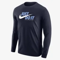 Nike чоловічі Lacrosse Long-Sleeve футболка блакитний