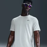 Nike Solar Chase мужские Dri-FIT ADV Short-Sleeve Running Top цвет белый