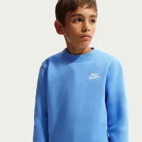 Nike Sportswear Club Fleece Big дитячі світшот блакитний