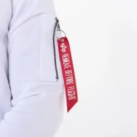 Кофта/футболка Alpha Industries NASA Davinci 13630309 - Белая
