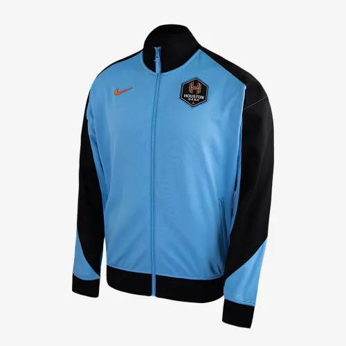 Houston Dash Nike NWSL Anthem Куртка блакитний