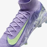 Nike United Mercurial Superfly 10 Elite FG High-Top футбольные бутсы цвет фиолетовый