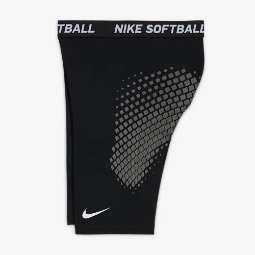 Nike женская Dri-FIT Softball Slider Short цвет черный