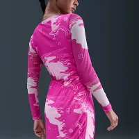 Nike Serena Williams Design Crew жіноча Mesh Midi Костюм Pink