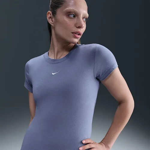 Nike Sportswear Chill Knit жіноча футболка блакитний