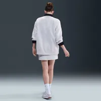Nike Sportswear Phoenix Fleece женская оверсайз Crew-Neck свитшот цвет коричневый