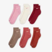 Nike Everyday Plus Cushioned тренировочные Ankle носки (6 пары) многоцветный