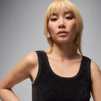 Nike Air Jordan женская Tank Top цвет черный