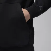 Nike Jordan Sport Hoop Fleece чоловічі Dri-FIT Pullover Толстовка з капюшоном колір чорний