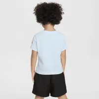 Nike Toddler Bubble 'Just Do It' футболка блакитний