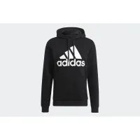 Кофта/футболка adidas Essentials Fleece Big Logo Толстовка с капюшоном GK9220 -  Черная
