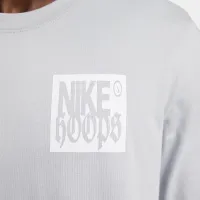 Nike мужские Long-Sleeve Fitness футболка цвет серый