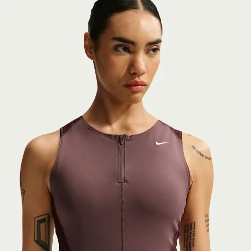 Nike Pro женская Dri-FIT Tank Top цвет фиолетовый