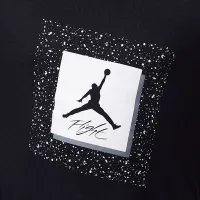 Nike Air Jordan 4 Big детские Frame Up футболка цвет черный