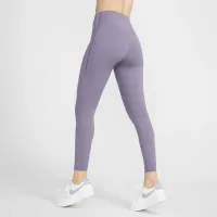 Nike Universa жіноча Medium-Support З високою талією 7/8 лосіни з кишенямиколір фіолетовий