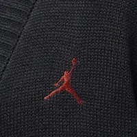 Nike Jordan жіноча Distressed Cardigan колір чорний