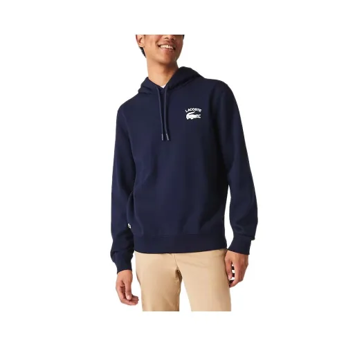 Кофта/футболка Lacoste Classic Fit Solid Hooded свитшот SH9660-166 - Синяя