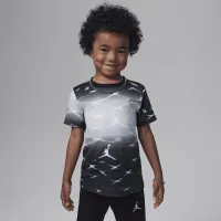 Nike Jordan MJ Essentials Printed Tee Little детские T-Shirt цвет черный