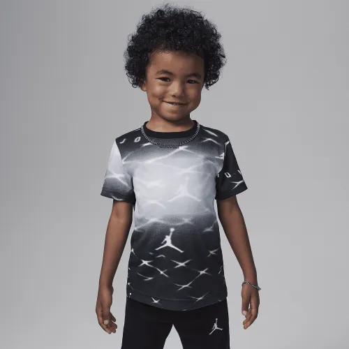 Nike Jordan MJ Essentials Printed Tee Little детские T-Shirt цвет черный