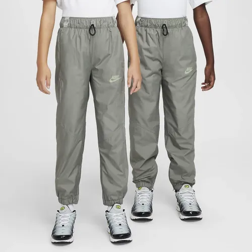 Nike Sportswear Windrunner EasyOn Big детские Repel Pants цвет серый