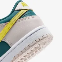 Nike Dunk Low Little детские Кроссовки цвет зеленый