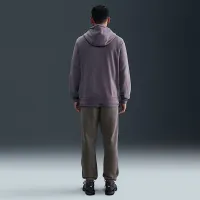 Nike Sportswear Club мужские Washed Cuffed Fleece Pants цвет серый