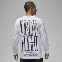 Nike Jordan чоловічі Long-Sleeve Top колір білий
