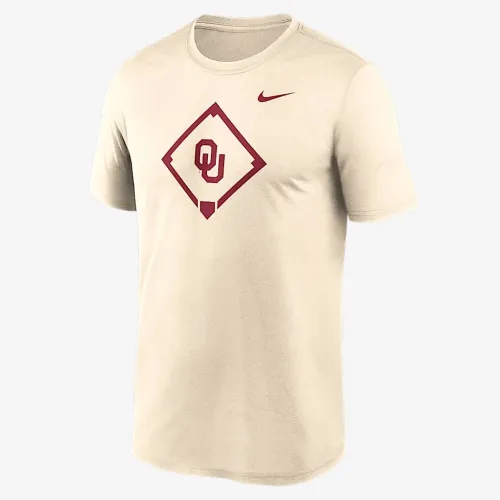 Oklahoma Sooners Legend Baseball Icon чоловічі Nike Dri-FIT College футболка колір коричневий