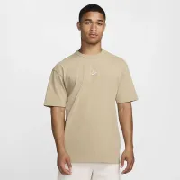 Nike Sportswear Premium Essentials мужские футболка цвет коричневый