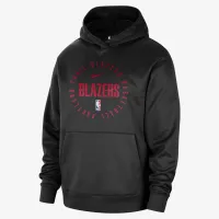 Portland Trail Blazers Spotlight чоловічі Nike Dri-FIT NBA Pullover Толстовка з капюшоном колір чорний