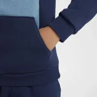 Nike Air Little детские Fleece Pullover and Pants набор синий
