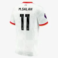 Mohamed Salah Liverpool 2024/25 Match Third мужские Nike Dri-FIT ADV Soccer Jersey цвет белый