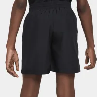 Nike Multi Big дитячі Woven тренувальні шорти колір чорний