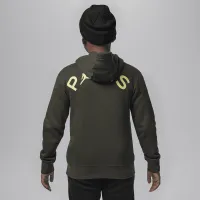 Nike Jordan Paris Saint-Germain Big дитячі Pullover Толстовка з капюшоном колір зелений