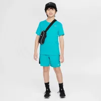 Nike Dri-FIT Miler Big детские (для мальчиков) тренировочные Top цвет зеленый