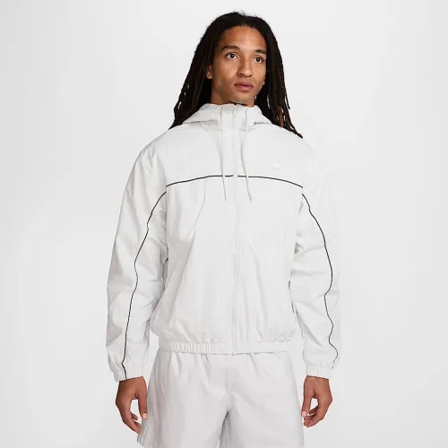 Nike Club чоловічі Hooded Куртка колір сірий
