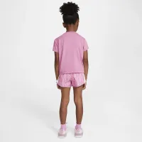 Nike Dri-FIT Femme Pop Toddler футболка and Tempo шорты набор Pink