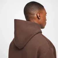 Nike Tech Reimagined чоловічі Fleece Толстовка з капюшоном колір коричневий