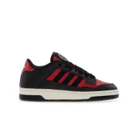 Кроссовки Детские adidas Rapid Court Low J JR1020 - черно-красные