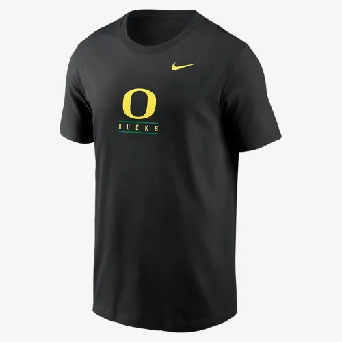 Oregon Ducks мужские Nike College футболка цвет черный