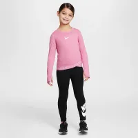 Nike Dri-FIT All Day Play Little детские Hemmed футболка Pink