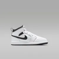 Nike Jordan 1 Mid Little дитячі Кросівки колір білий