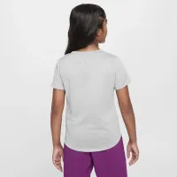 Nike Big дитячі (Girls') Dri-FIT футболка колір сірий