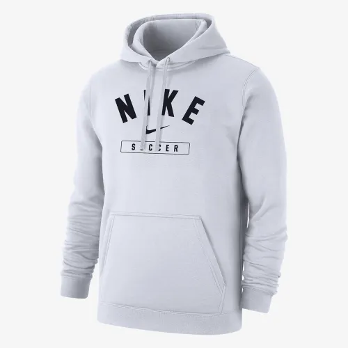 Nike Soccer мужские Pullover Толстовка с капюшоном цвет белый