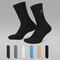 Nike Jordan Everyday Essentials Big детские Crew носки (6 пары) многоцветный