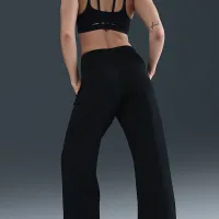 Nike 24.7 ImpossiblySoft женская Dri-FIT С высокой Талией Loose Flaцвет красный Pants цвет черный